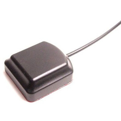 Siretta ALPHA4A/5M/SMAM/S/S/26 Square GPS Antenna with SMA Connector, GPS