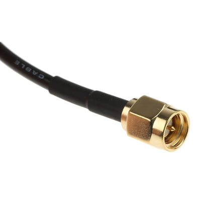 Siretta ALPHA15/2.5M/SMAM/S/S/26 Puck Antenna with SMA Connector, 2G (GSM/GPRS), 3G (UTMS)