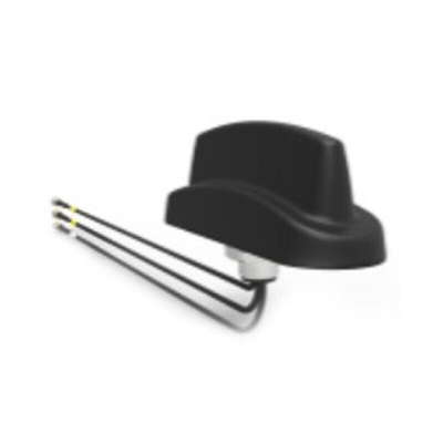 TE Connectivity 1-2309646-1 Shark Fin Multiband Antenna with SMA Connector, 2G (GSM/GPRS), 3G (UTMS), 4G (LTE), GPS