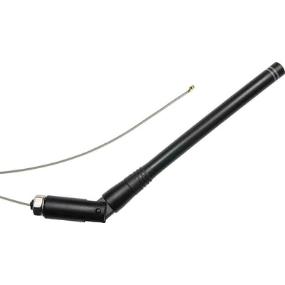 Linx ANT-868-PML-UFL Whip Omnidirectional Telemetry Antenna with UFL Connector, ISM Band
