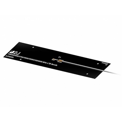 2J Antenna 2JP0124P-015MC137-UFL Patch Multiband Antenna with UFL Connector, 2G (GSM/GPRS), 3G (UTMS), 4G (LTE)