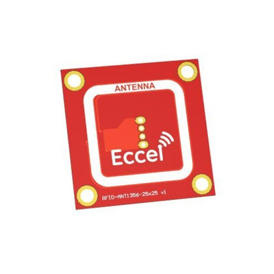 Eccel Technology Ltd Mux ANT 1356-25x25-800 Square Antenna, High Frequency RFID