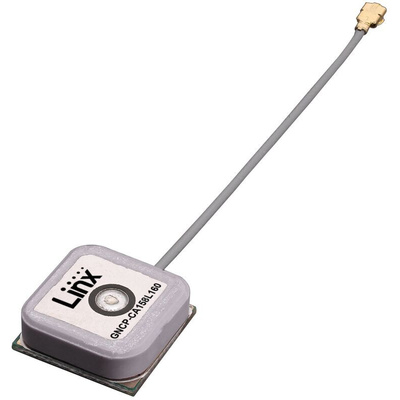 Linx ANT-GNCP-CA158L160 Patch Multiband Antenna with UFL Connector, GPS