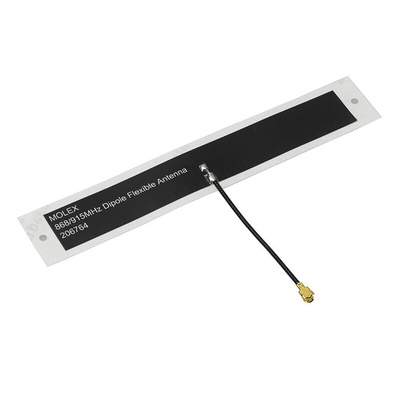 Molex 206764-0200 Square Omnidirectional Telemetry Antenna, ISM Band