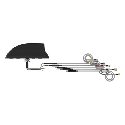 TE Connectivity L000423-04 Shark Fin Multi-Band Antenna with SMA, SMA RP Connector, 4G, 4G (LTE), 5G (LTE), Bluetooth