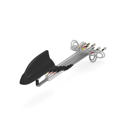 TE Connectivity L000423-05 Shark Fin Multi-Band Antenna with SMA Connector, 4G, 4G (LTE), 5G (LTE), Bluetooth (BLE),