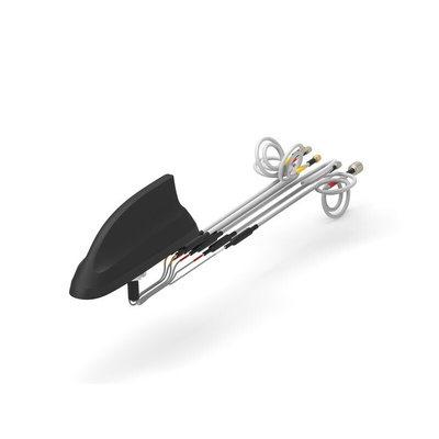 TE Connectivity L000423-07 Shark Fin Multi-Band Antenna with SMA Connector, 4G, 4G (LTE), 5G (LTE), Bluetooth (BLE),
