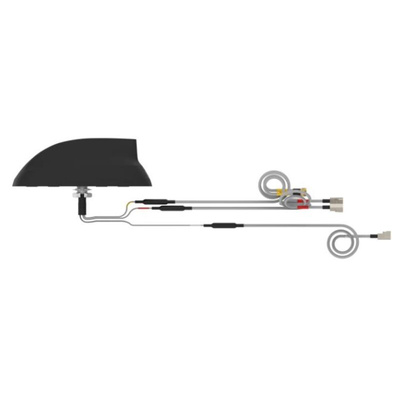 TE Connectivity L000423-08 Shark Fin Multi-Band Antenna with FAKRA Connector, 4G, 4G (LTE), 5G (LTE), Bluetooth (BLE),