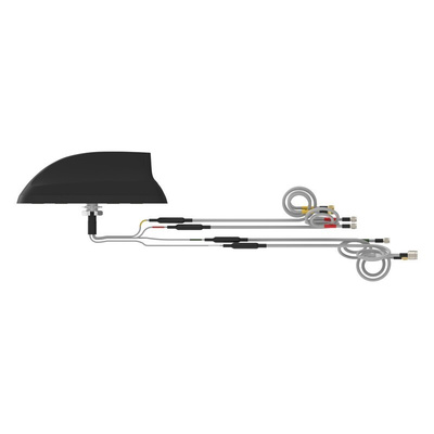 TE Connectivity L000423-11 Shark Fin Multi-Band Antenna with SMA Connector, 4G, 4G (LTE), 5G (LTE), Bluetooth (BLE),