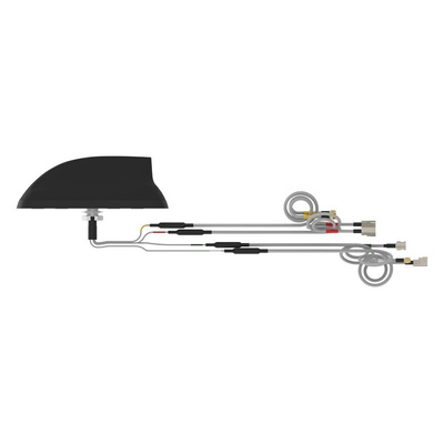 TE Connectivity L000423-13 Shark Fin Multi-Band Antenna with SMA Connector, 4G, 4G (LTE), 5G (LTE), Bluetooth (BLE),