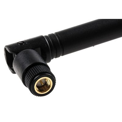 RF Solutions ANT-4WHIP3H-SMA Whip Omnidirectional Antenna with SMA Connector, ISM Band