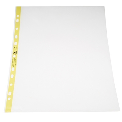 RS PRO Static Dissipative Sleeve Document Sleeve 220mm x 297 mm