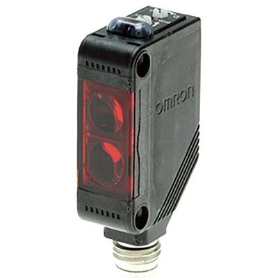 Omron Diffuse Photoelectric Sensor, Block Sensor, 120 mm Detection Range IO-LINK