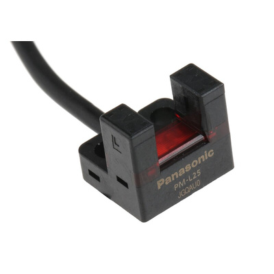 Panasonic Through Beam Photoelectric Sensor, Fork Sensor, 6 mm Detection Range