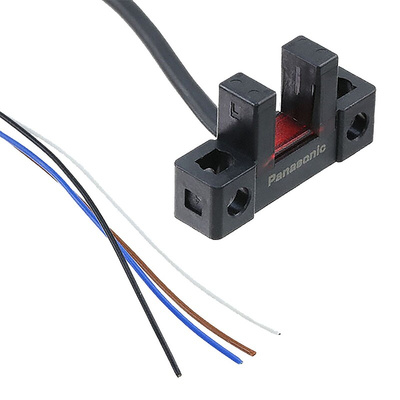 Panasonic Through Beam Photoelectric Sensor, Fork Sensor, 6 mm Detection Range