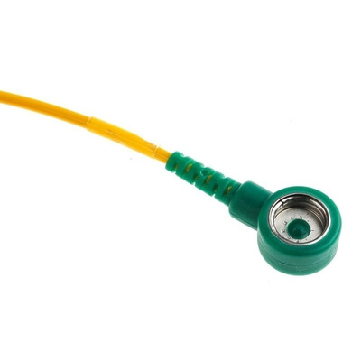 Connecting ESD Grounding Cord 10mm, 1m Straight