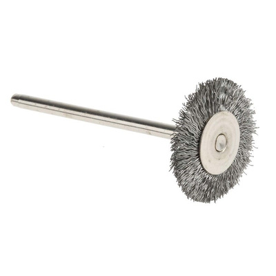RS PRO Steel Circular Abrasive Brush, 21.6mm Diameter