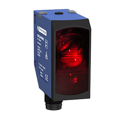 Telemecanique Sensors Diffuse Photoelectric Sensor, Compact Sensor, 1.2 m Detection Range
