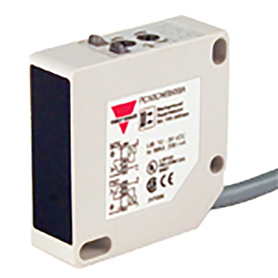 Carlo Gavazzi Retroreflective Photoelectric Sensor, Block Sensor, 10 m Detection Range