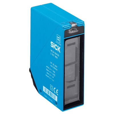 Sick Retroreflective Photoelectric Sensor, Block Sensor, 22 m Detection Range