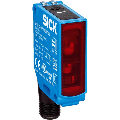Sick Retroreflective Photoelectric Sensor, Block Sensor, 7 m Detection Range