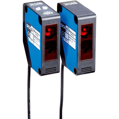 Sick Through Beam Photoelectric Sensor, Block Sensor, 0 → 60 m Detection Range