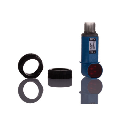 Sick Energetic Photoelectric Sensor, Barrel Sensor, 3 mm → 115 mm Detection Range