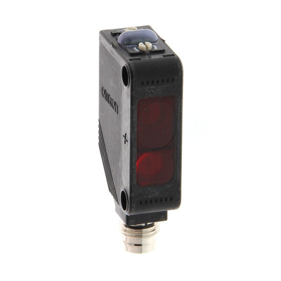 Omron Background Suppression Photoelectric Sensor, Block Sensor, 80 mm Detection Range