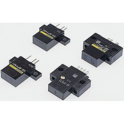 Omron Retroreflective Photoelectric Sensor, Block Sensor, 5 mm Detection Range