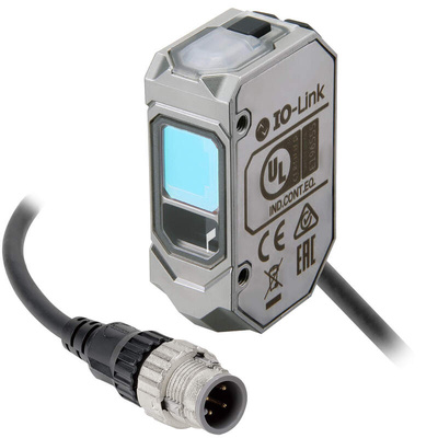 Omron Background Suppression Photoelectric Sensor, Rectangular Sensor, 30 → 150 mm Detection Range