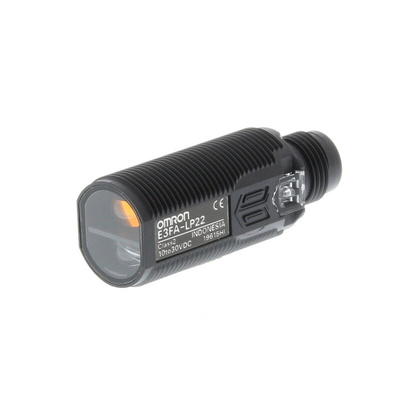 Omron Background Suppression Photoelectric Sensor, Cylindrical Sensor, 200 mm Detection Range