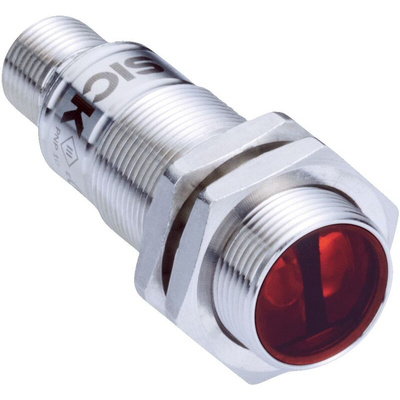 Sick Proximity Photoelectric Sensor, Cylindrical Sensor, 200 mm Detection Range