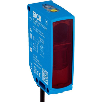 Sick Retroreflective Photoelectric Sensor, Rectangular Sensor, 18 m Detection Range