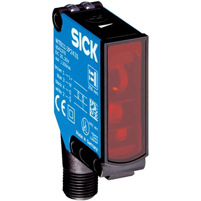 Sick Background Suppression Photoelectric Sensor, Rectangular Sensor, 30 → 1100 mm Detection Range