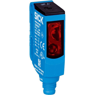 Sick Background Suppression Photoelectric Sensor, Rectangular Sensor, 20 → 800 mm Detection Range
