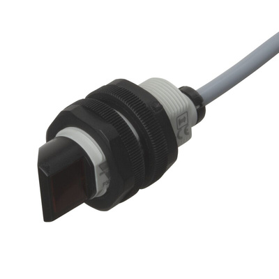 Carlo Gavazzi Retroreflective Photoelectric Sensor, Barrel Sensor, 5000 mm Detection Range