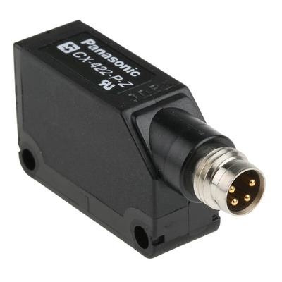 Panasonic Diffuse Photoelectric Sensor, Block Sensor, 800 mm Detection Range