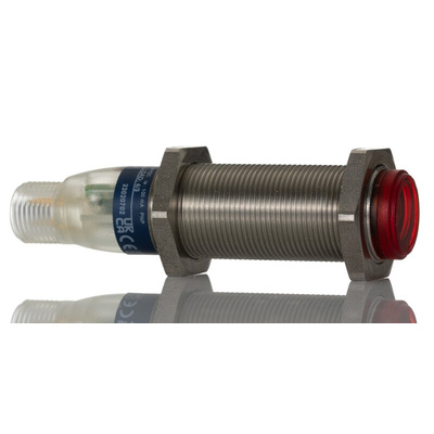 Telemecanique Sensors Retroreflective Photoelectric Sensor, Barrel Sensor, 1.4 m Detection Range
