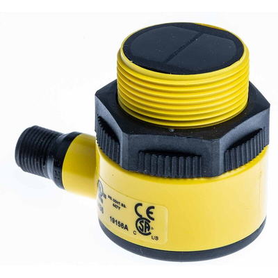 Banner Diffuse Photoelectric Sensor, Barrel Sensor, 200 mm Detection Range