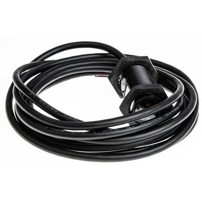 Omron Retroreflective Photoelectric Sensor, Barrel Sensor, 0 → 500 mm Detection Range