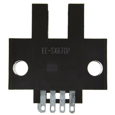 Omron Through Beam Photoelectric Sensor, Fork Sensor, 5 mm Detection Range