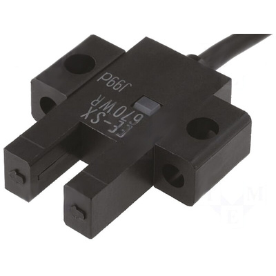Omron Through Beam Photoelectric Sensor, Fork Sensor, 5 mm Detection Range