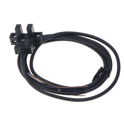 Omron Through Beam Photoelectric Sensor, Fork Sensor, 5 mm Detection Range