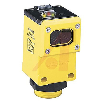 Banner Through Beam Photoelectric Sensor, Block Sensor, 60 m Detection Range