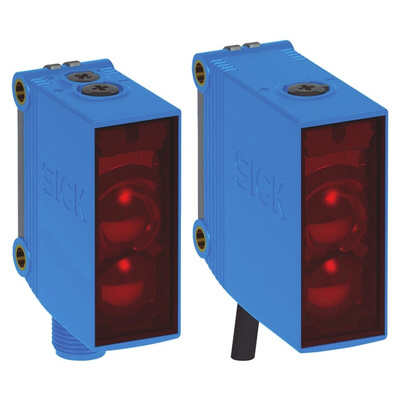 Sick Background Suppression Photoelectric Sensor, Block Sensor, 20 mm → 950 mm Detection Range