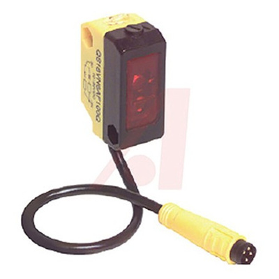 Banner Diffuse Photoelectric Sensor, Block Sensor, 1 mm → 150 mm Detection Range