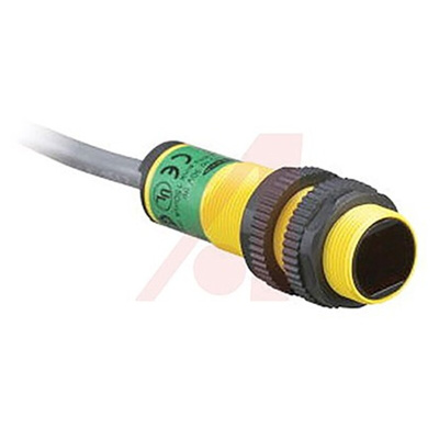 Banner Diffuse Photoelectric Sensor, Barrel Sensor, 50 mm Detection Range