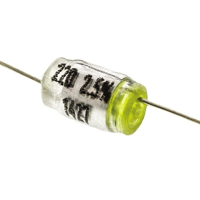 RS PRO Polystyrene Film Capacitor, 160V dc, ±2.5%, 220pF, Through Hole
