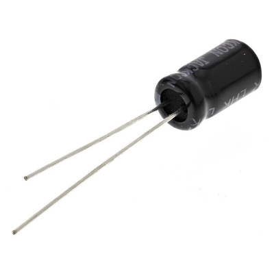 RS PRO 220μF Aluminium Electrolytic Capacitor 16V dc, Radial, Through Hole