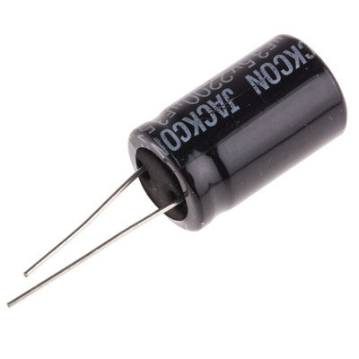 RS PRO 2200μF Aluminium Electrolytic Capacitor 35V dc, Radial, Through Hole